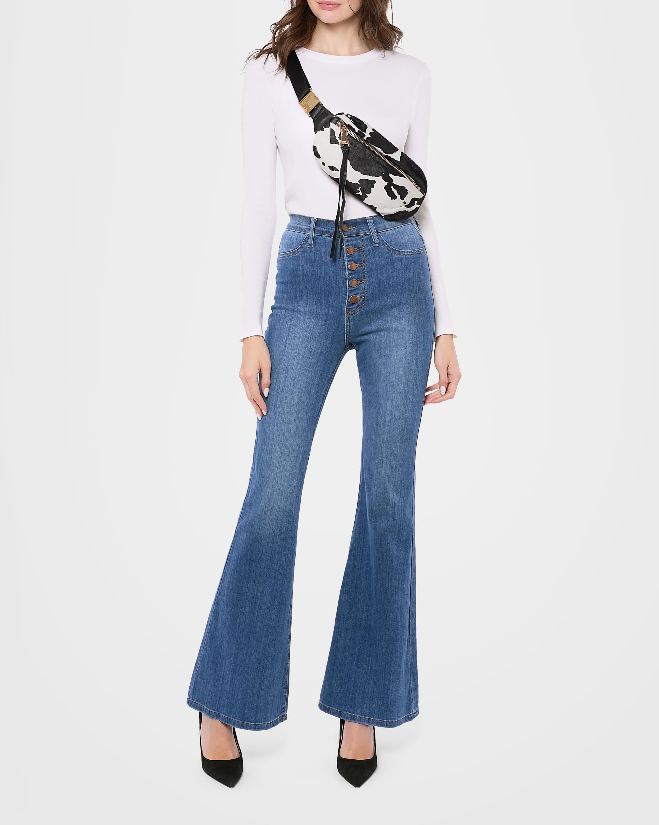 Milan Novelty Bum Bag Howdy Haircalf Aimee Kestenberg