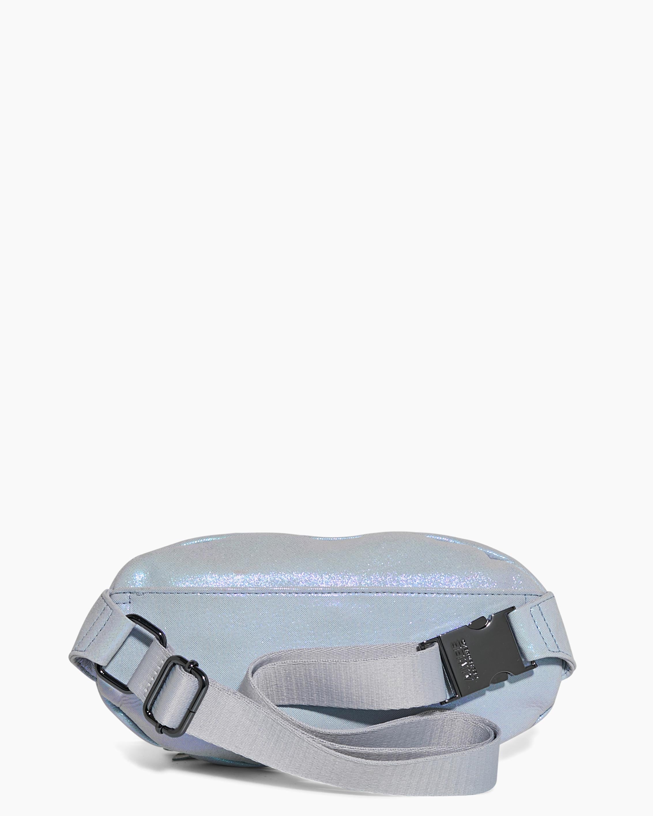 Aimee Kestenberg Black Ski Puffer bum Bag Fanny Pack Zip Buckle Silver Nylon New Mystic Milan Bum Bag Designer Leather Handbag For Women  main image 4