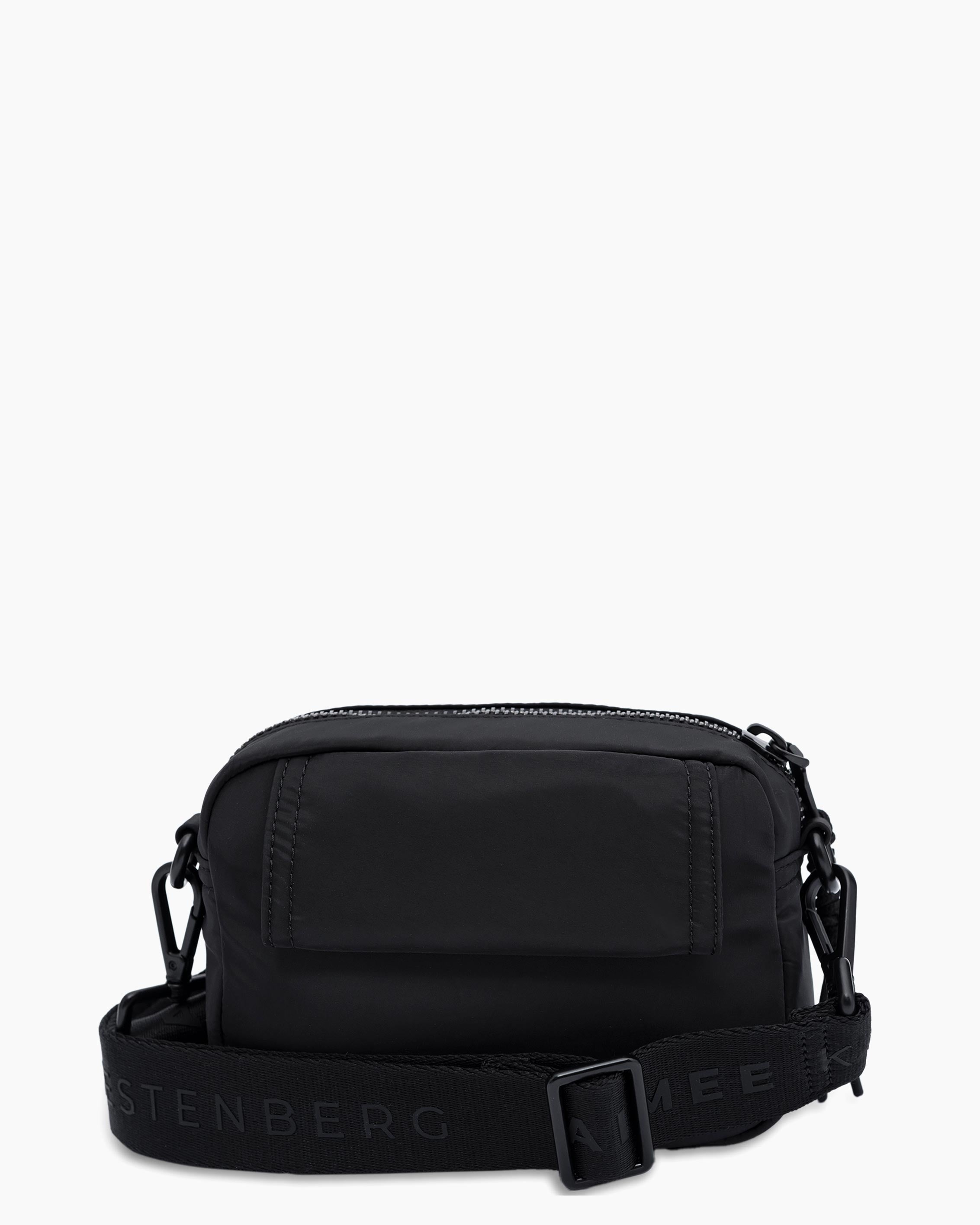 Nylon Camera Crossbody - Black & Black | Aimee Kestenberg – A I M E E