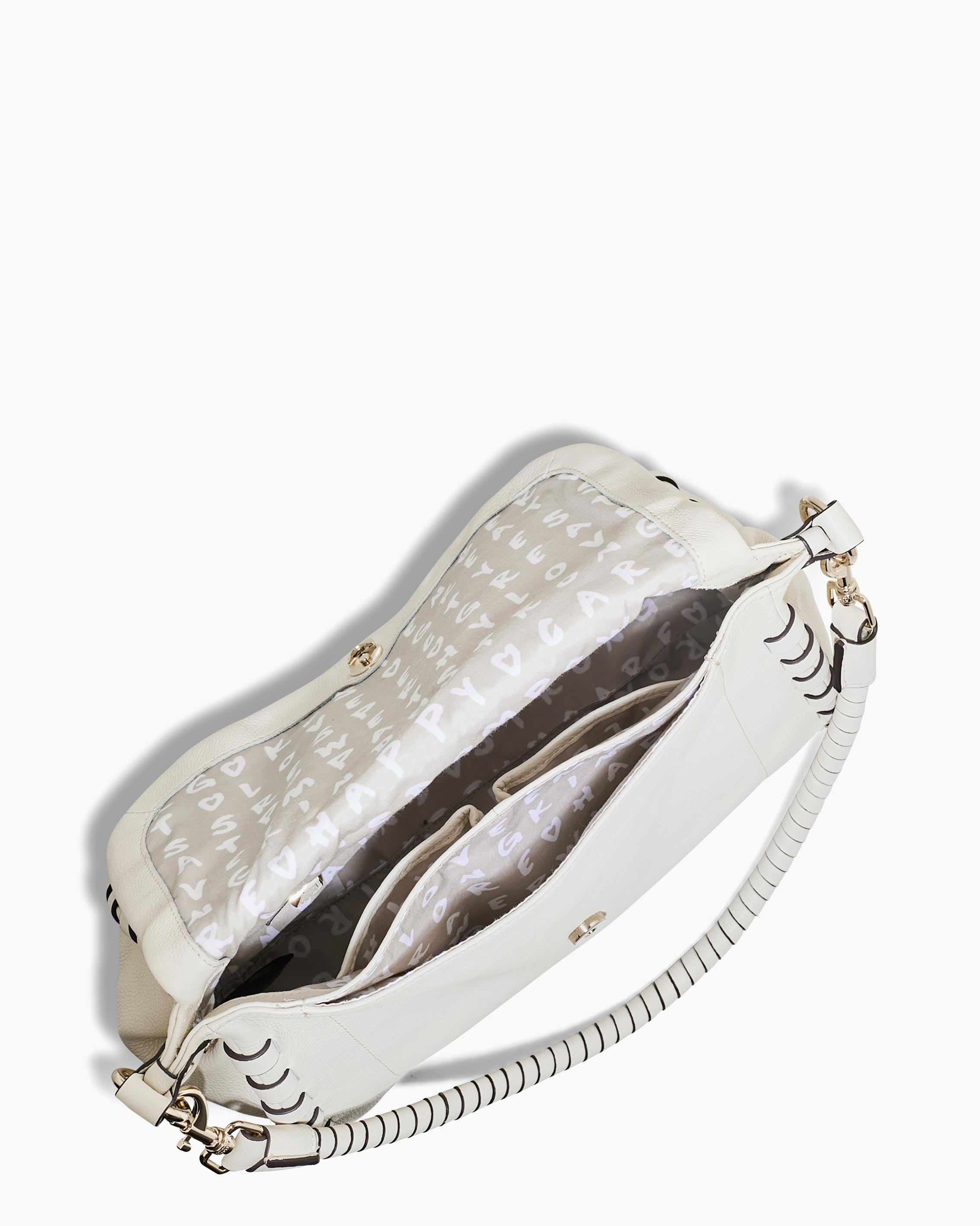 Vanilla Zen Convertible Shoulder Designer Leather Handbag For