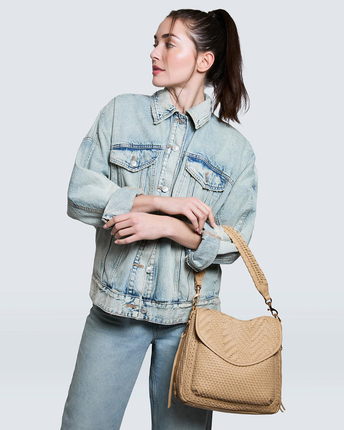 All For Love Novelty Zip Top Convertible Shoulder | Aimee