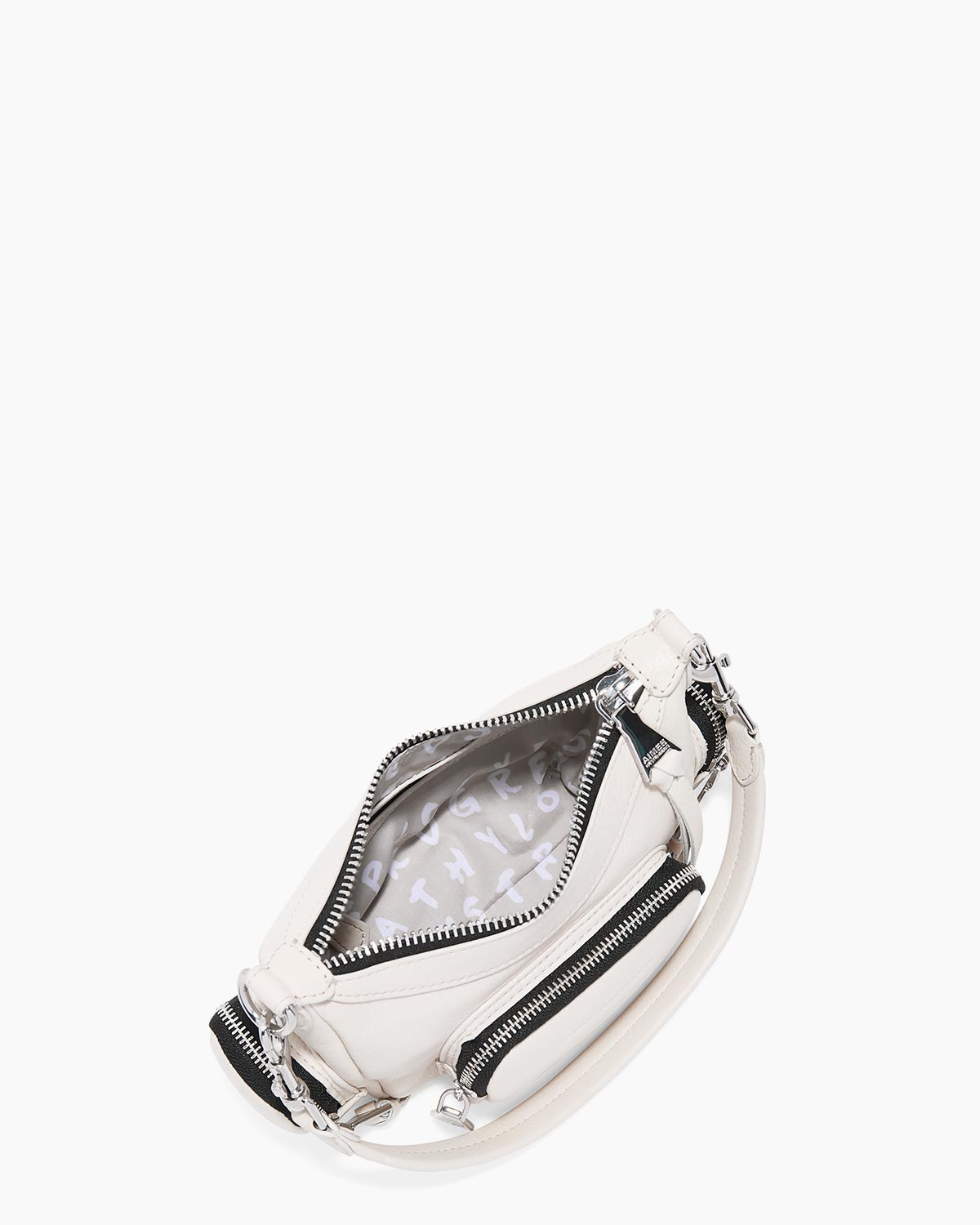 Chalk Away We Go Mini Convertible Crossbody Designer Leather