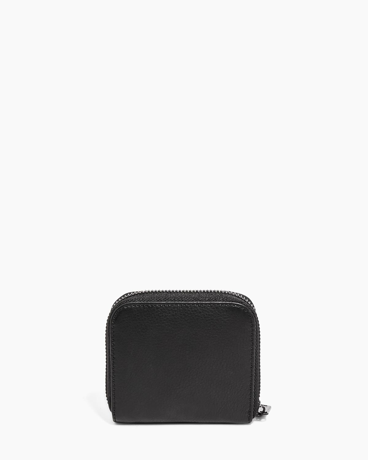 Black Bowery Double Zip Around Wallet Designer Leather Handbag For