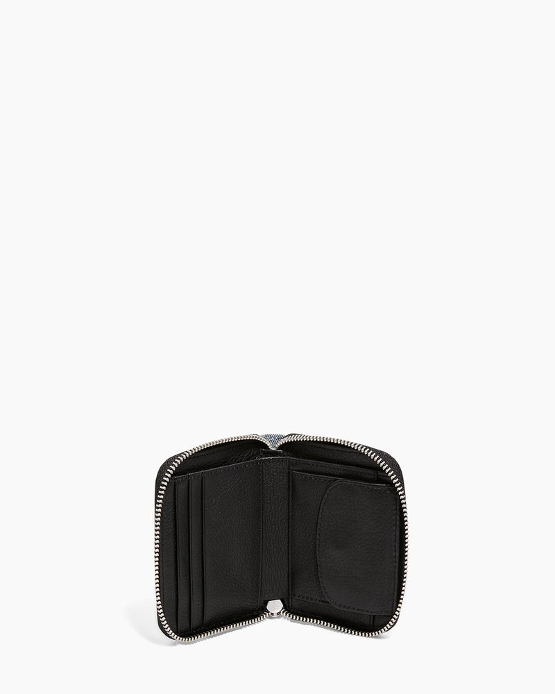Bowery Double Zip Around Wallet