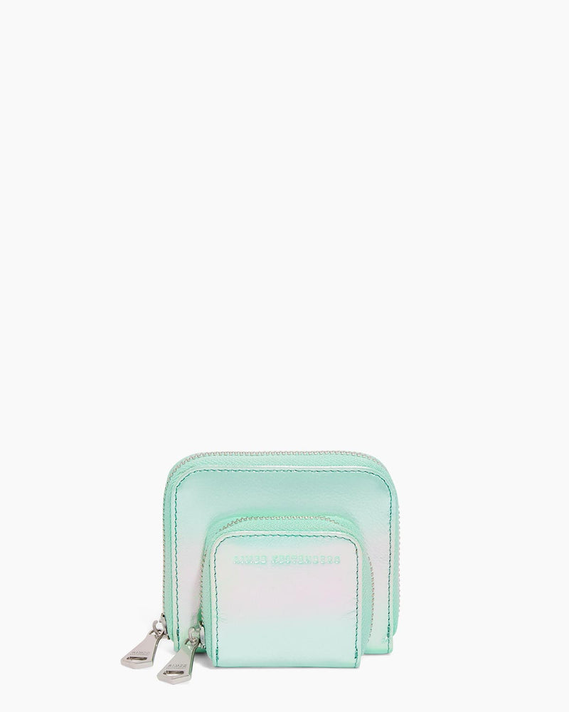 Bowery Double Zip Around Wallet