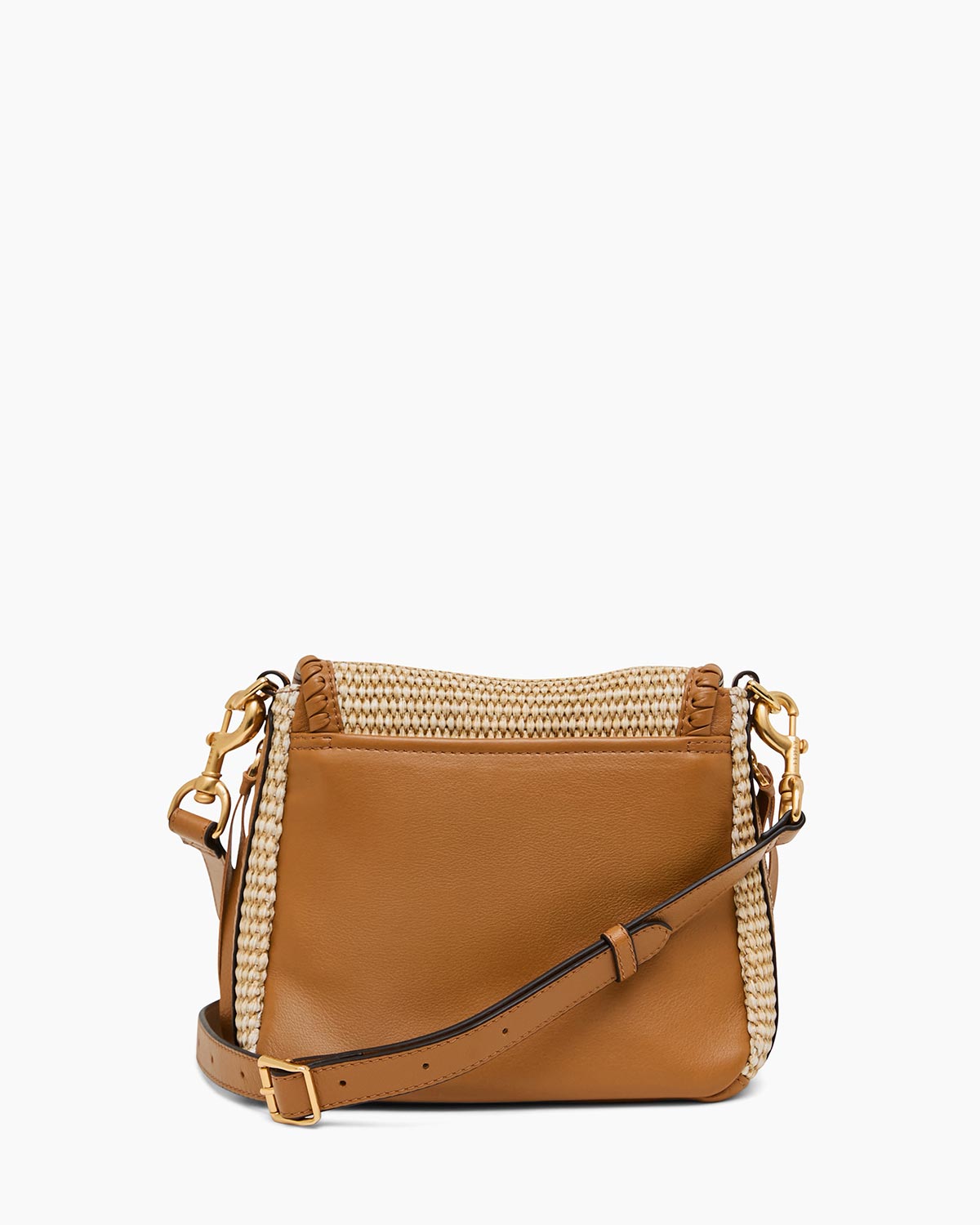 Raffia All For Love Mini Crossbody Designer Leather Handbag For