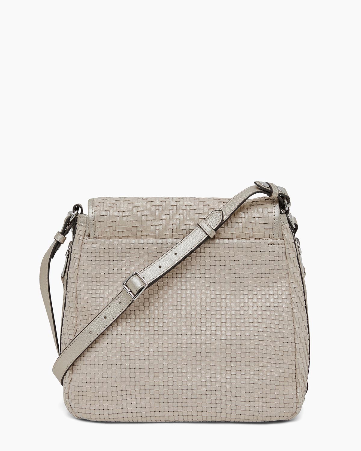 Woven All For Love Novelty Convertible Shoulder Designer Leather