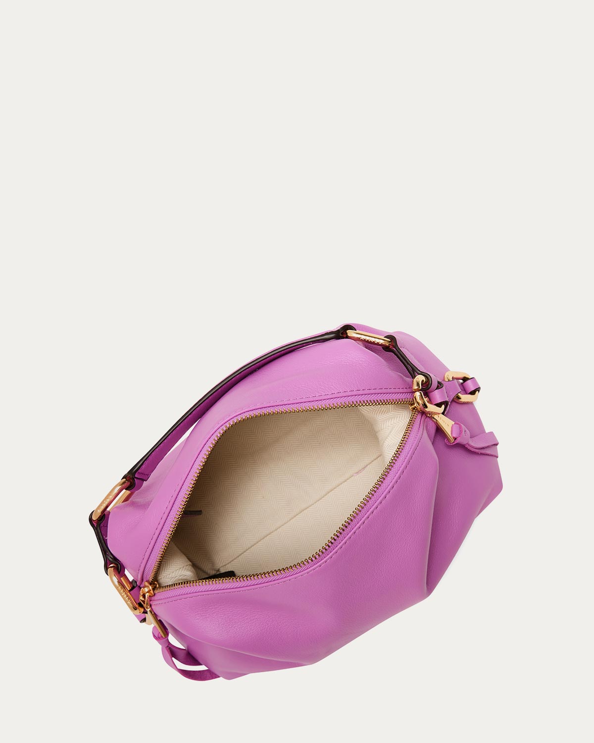 Bloom Dumpling Convertible Handheld Designer Leather Handbag For