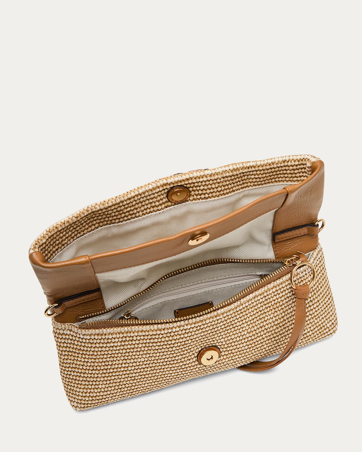 Raffia Jagger Clutch Designer Leather Handbag For Women | AIMEE by