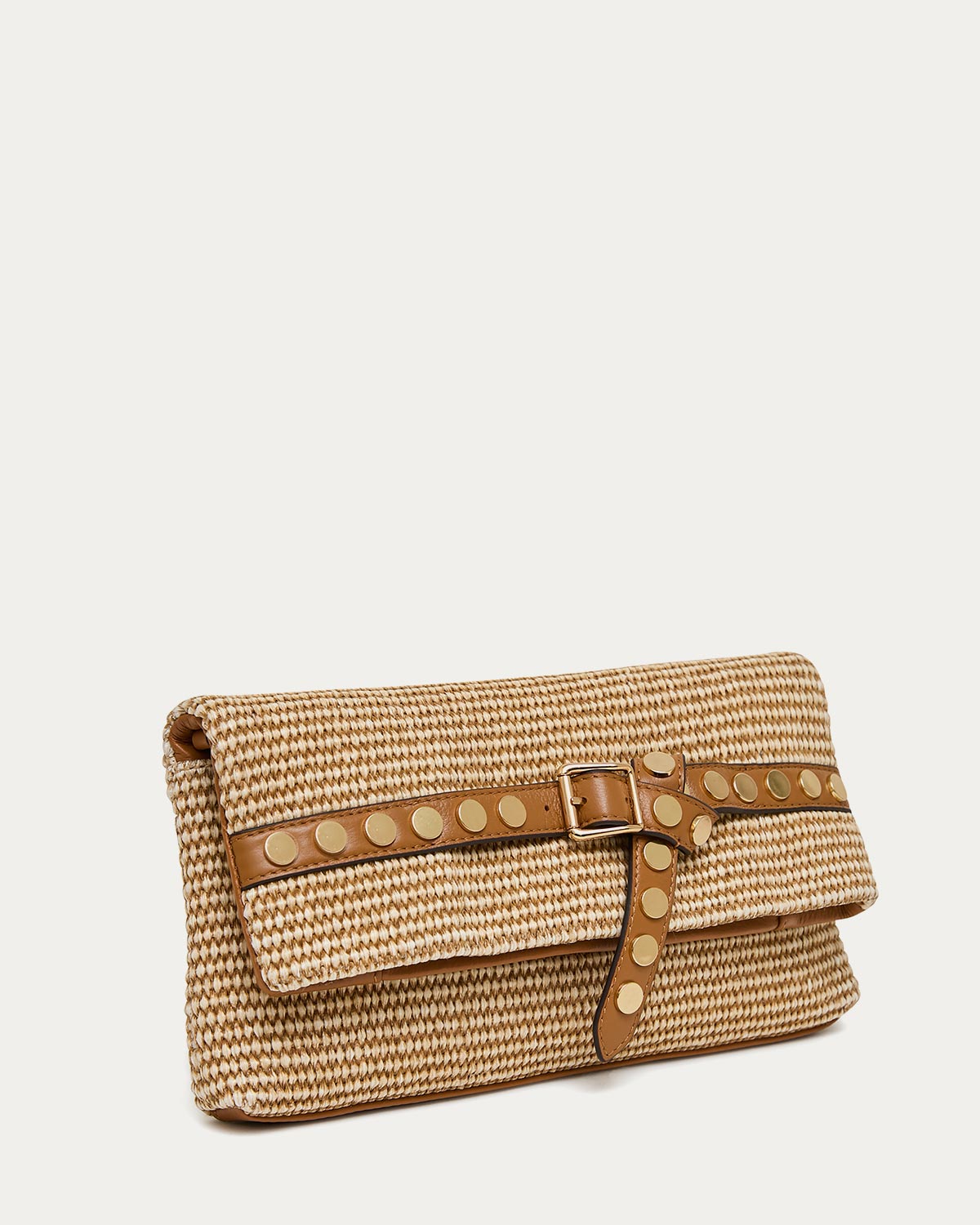 Raffia Jagger Clutch Designer Leather Handbag For Women | AIMEE by