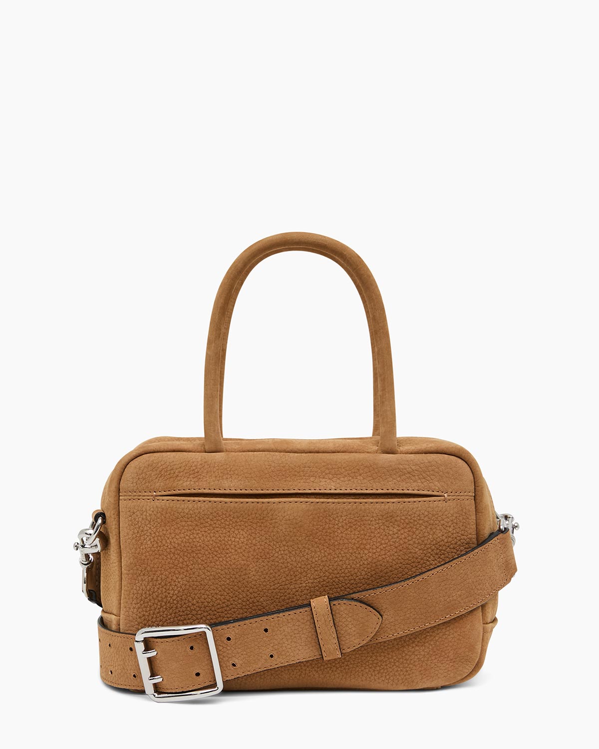 Latte Ritual Midsize Satchel Designer Leather Handbag For Women