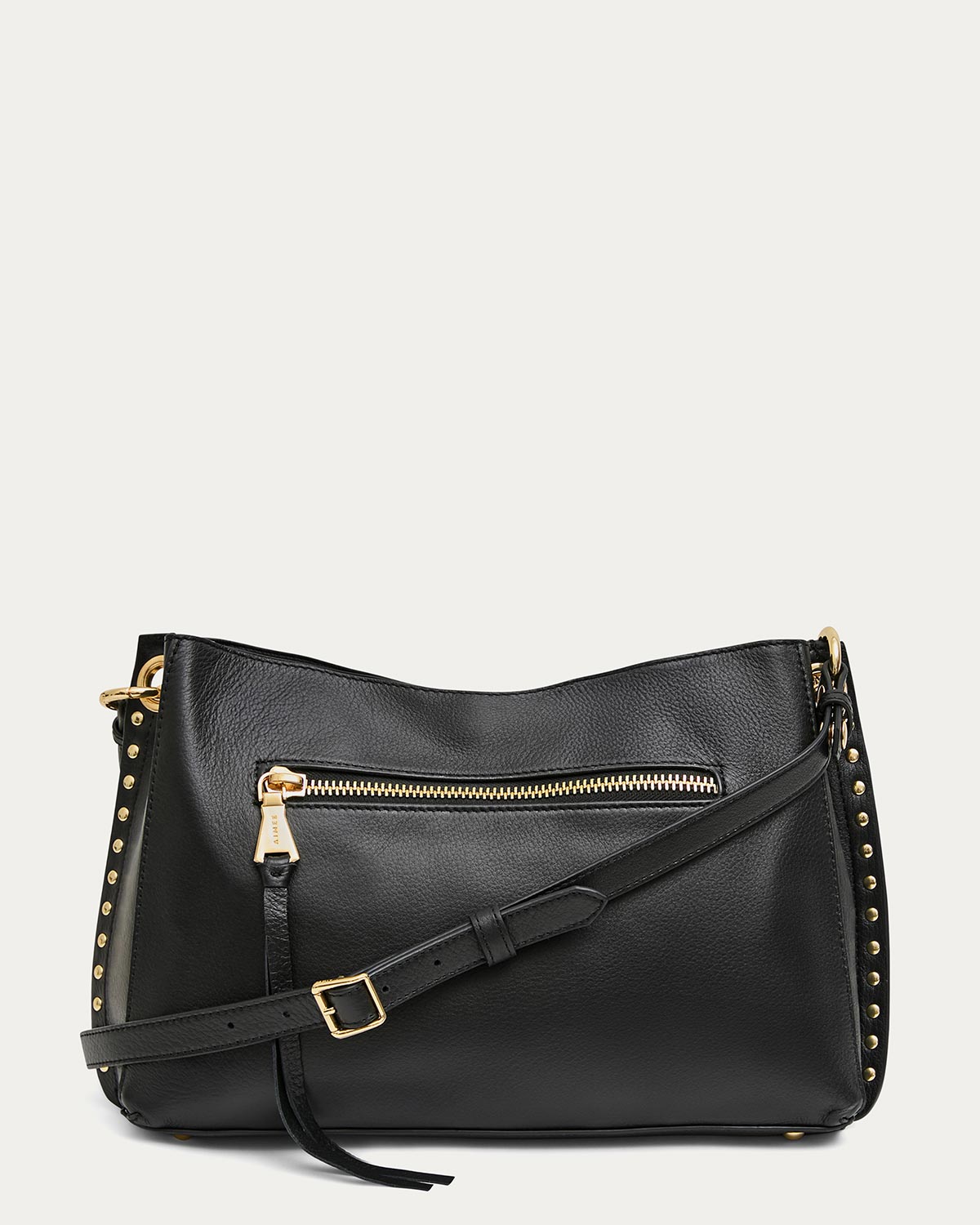 マンチェスター・ユナイテッド バッグ 2015 KAGOME Black Roma Double Entry Shoulder Designer Leather Handbag For