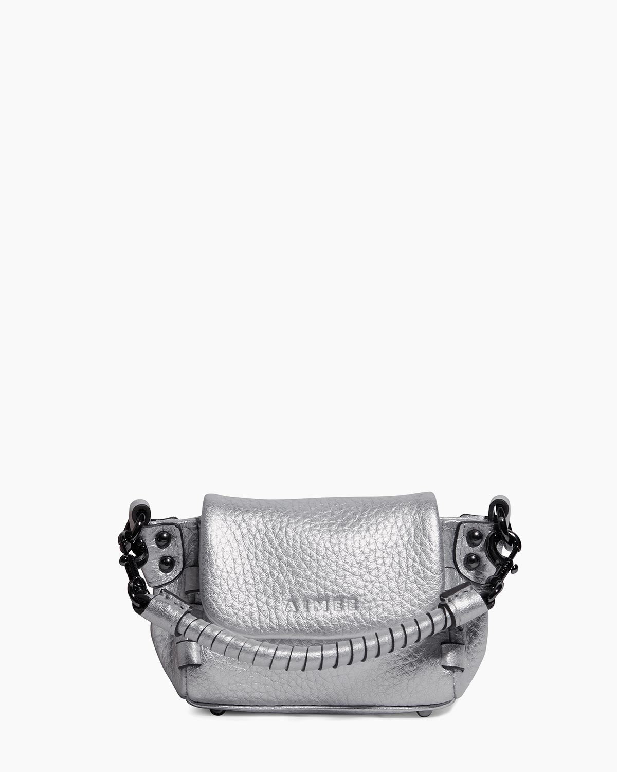 Pearlized Zen Charm Designer Leather Handbag For Women | AIMEE by