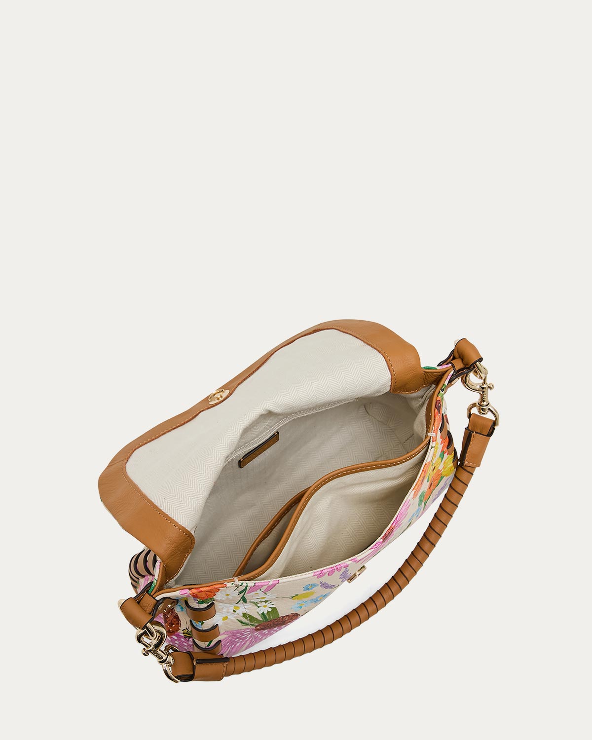 Serenity Zen Novelty Convertible Crossbody Designer Leather