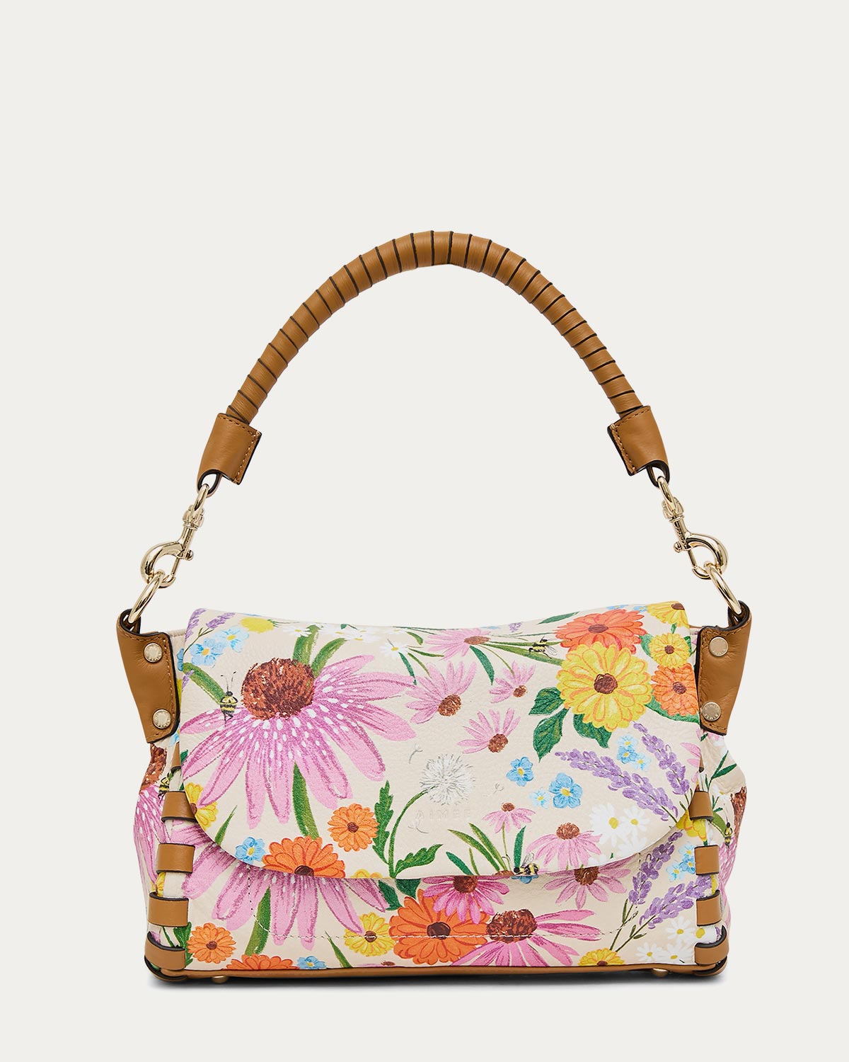 Serenity Zen Novelty Convertible Crossbody Designer Leather