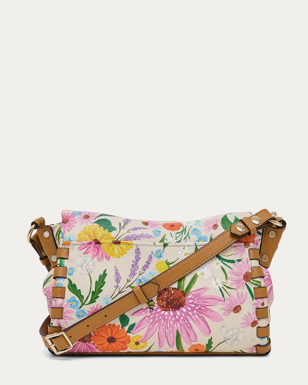 Serenity Zen Novelty Convertible Crossbody Designer Leather