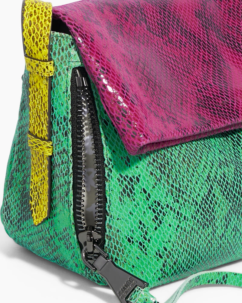 Aimee Kestenberg Chit Chat Multi Cobra Print Crossbody Bag - Multi Cobra