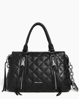 Maven Quilted Convertible Satchel