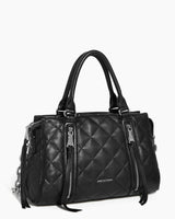 Maven Quilted Convertible Satchel