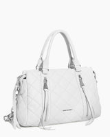 Maven Quilted Convertible Satchel