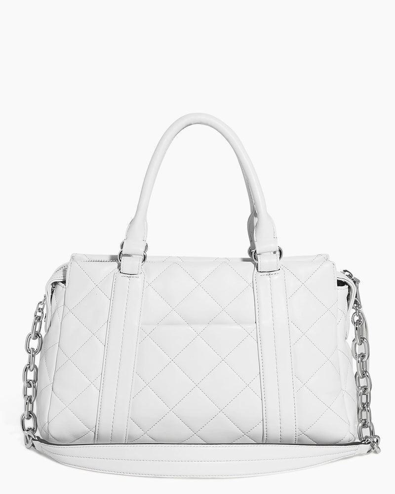 Maven Quilted Convertible Satchel