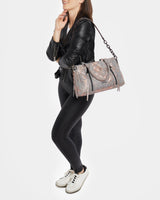 Maven Quilted Convertible Satchel