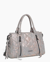Maven Quilted Convertible Satchel