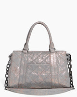 Maven Quilted Convertible Satchel