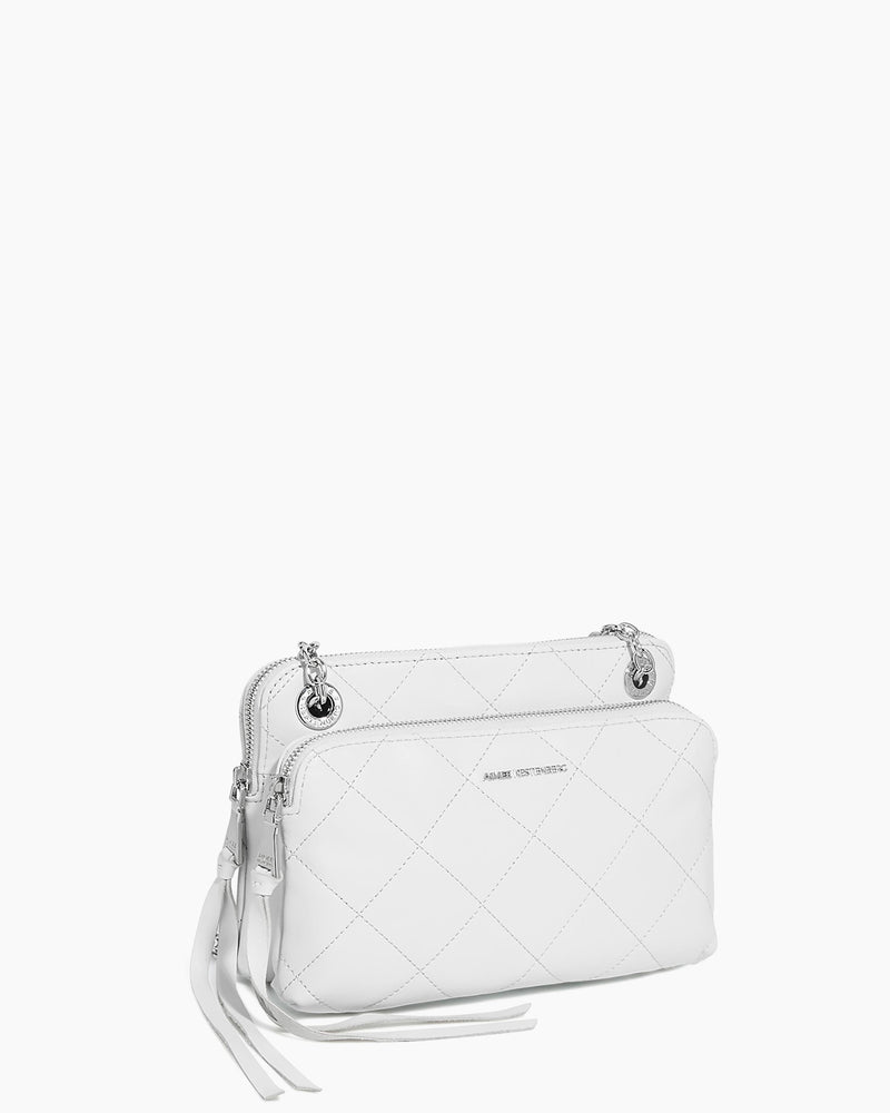 Maven Quilted Double Crossbody