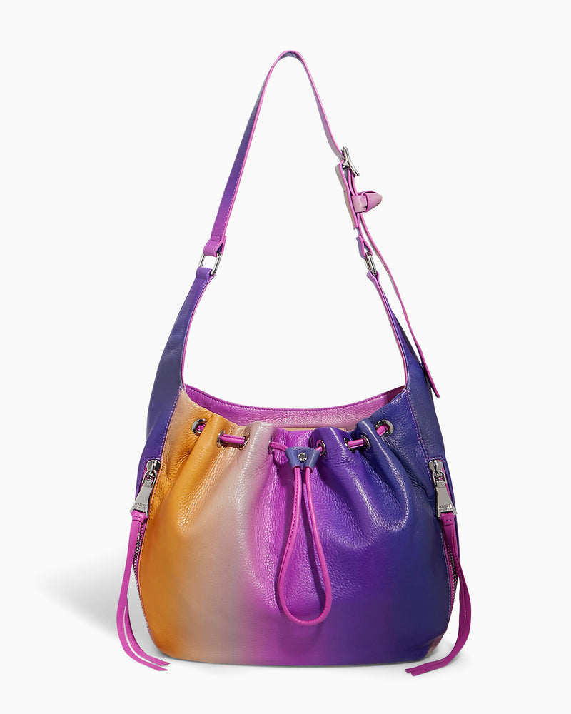 Color Leather Drawstring with Slide