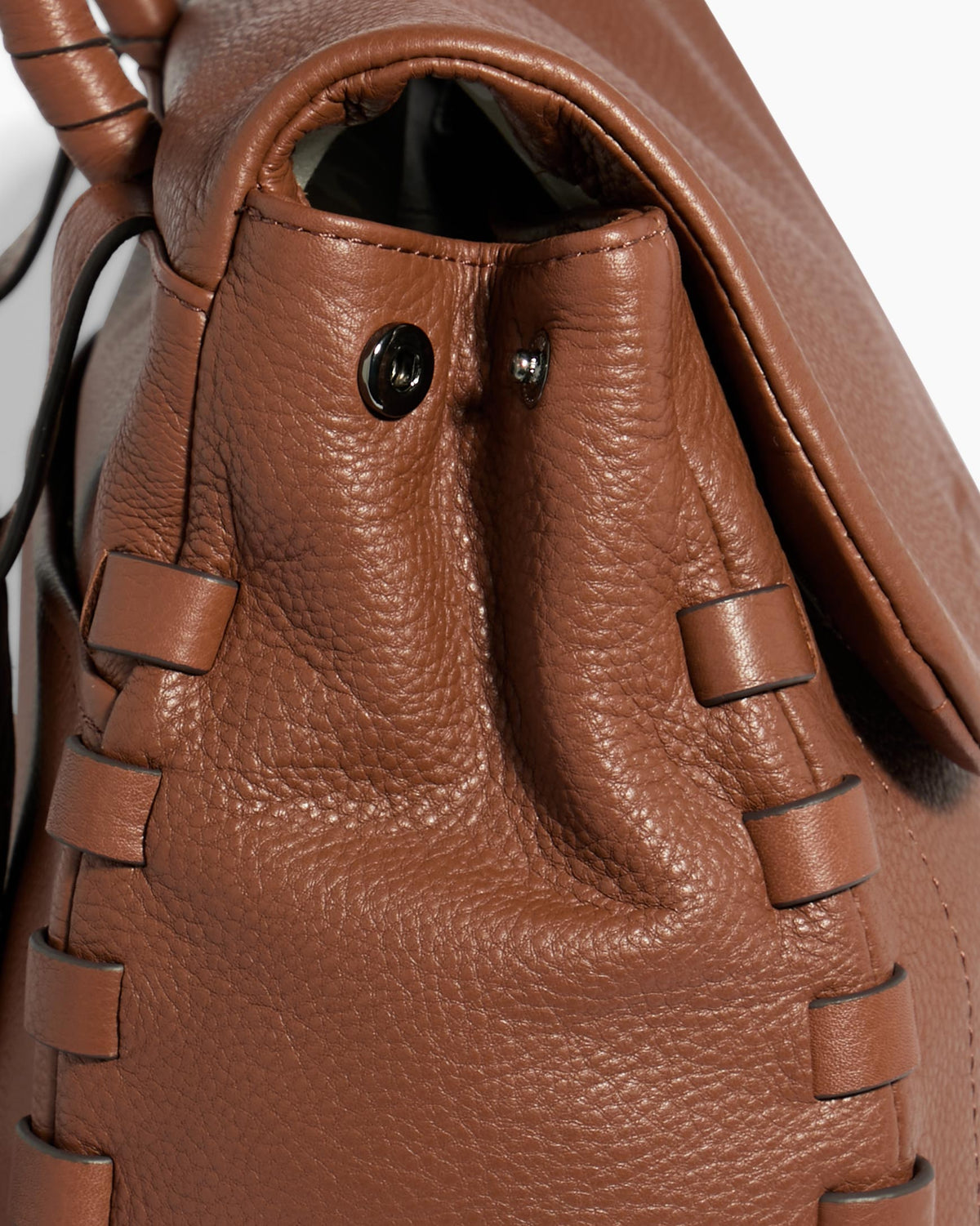 Chestnut Zen Backpack Designer Leather Handbag For Women  display picture 1