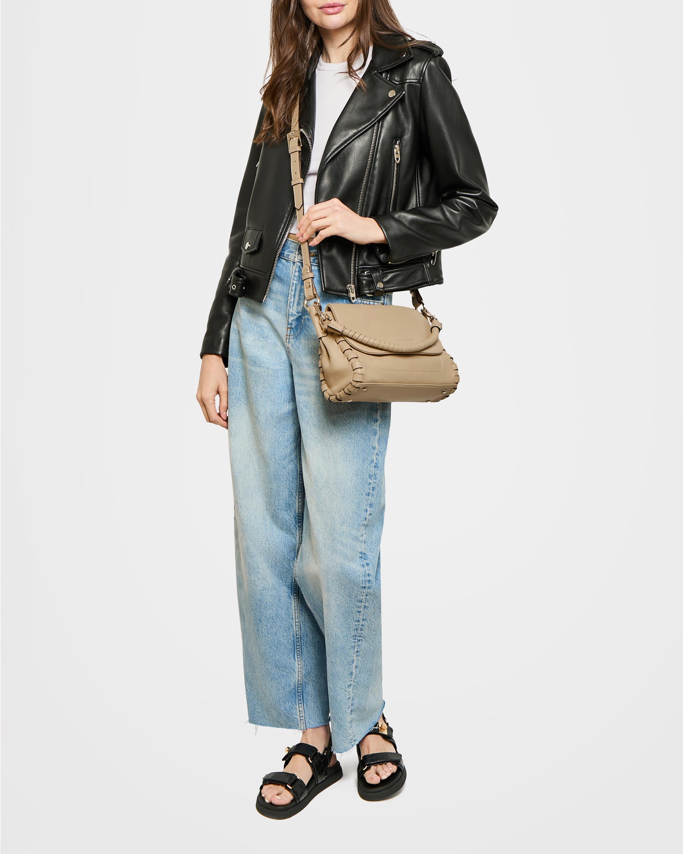 Zen Convertible Crossbody - Camel | Aimee Kestenberg – A I M E E