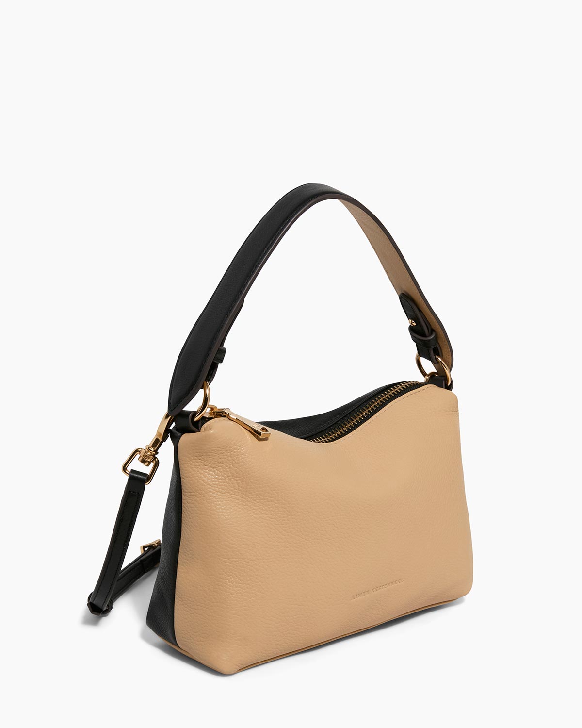 Camel Ava Convertible Shoulder Designer Leather Handbag For Women