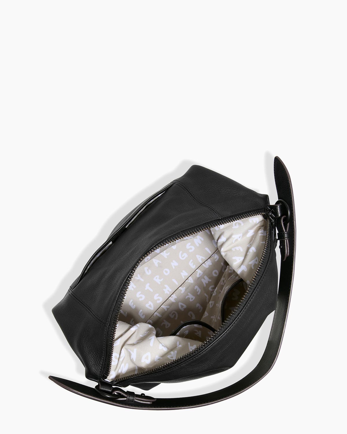 トリーバーチ Harper Zip Hobo ショルダーバッグ 黒 Black Ava Ziptop Hobo Designer Leather Handbag For Women | AIMEE