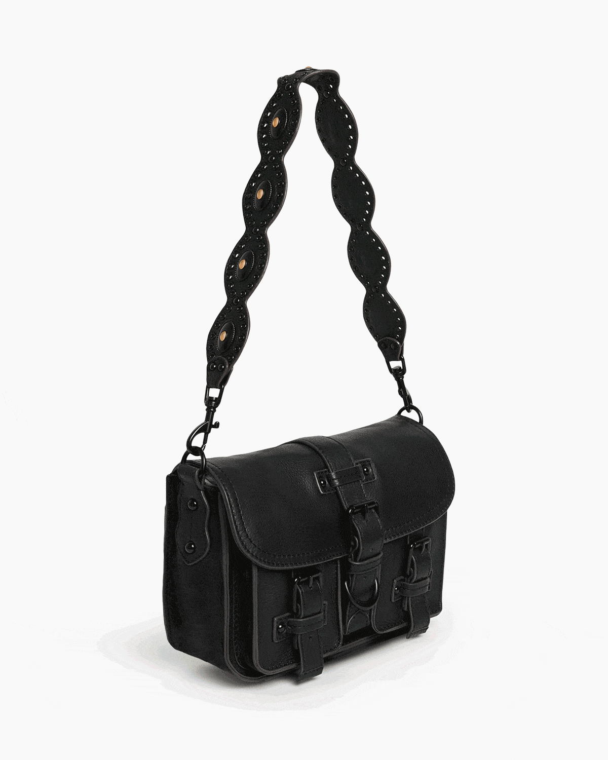 Camel Roma Strap Designer Leather Handbag For Women | AIMEE by