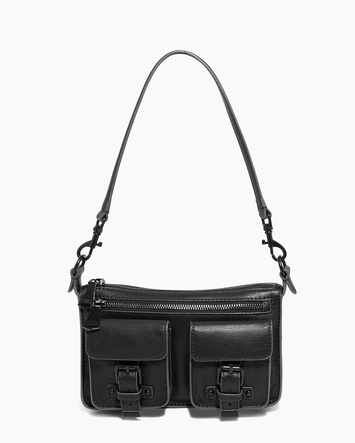 ☆ ☆ Here Black CKJ Cinched PU Convertible Shoul Black Astor Convertible Crossbody