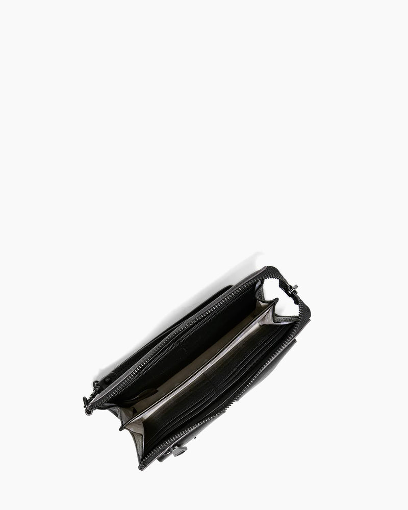 Saddle-Up Leather Wristlet Clutch