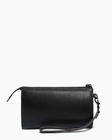 Saddle-Up Leather Wristlet Clutch