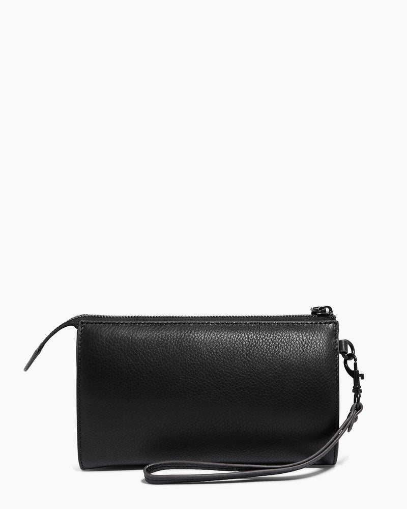 Saddle-Up Leather Wristlet Clutch