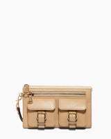 Saddle-Up Leather Wristlet Clutch