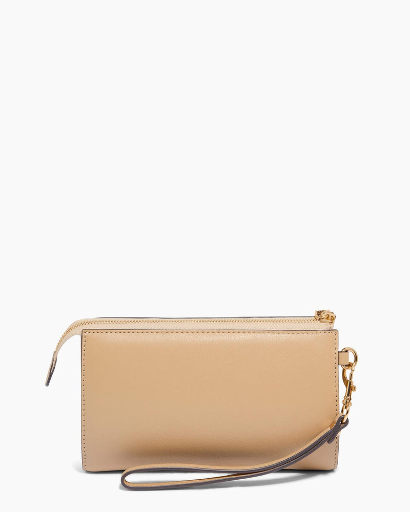 Saddle-Up Leather Wristlet Clutch