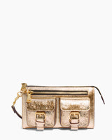 Saddle-Up Leather Wristlet Clutch