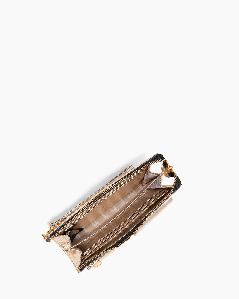 Saddle-Up Leather Wristlet Clutch