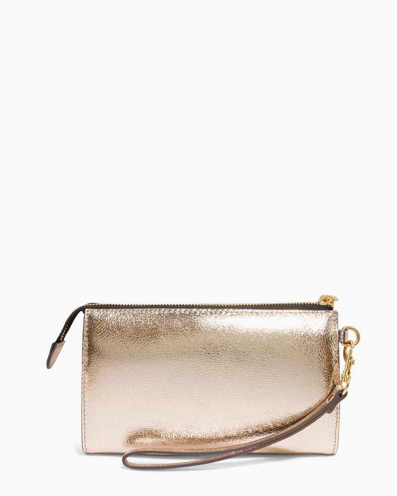 Saddle-Up Leather Wristlet Clutch