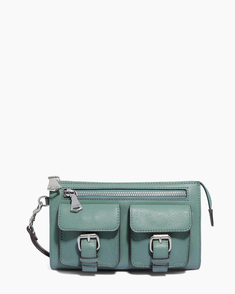Saddle-Up Leather Wristlet Clutch