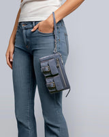 Saddle-Up Leather Wristlet Clutch
