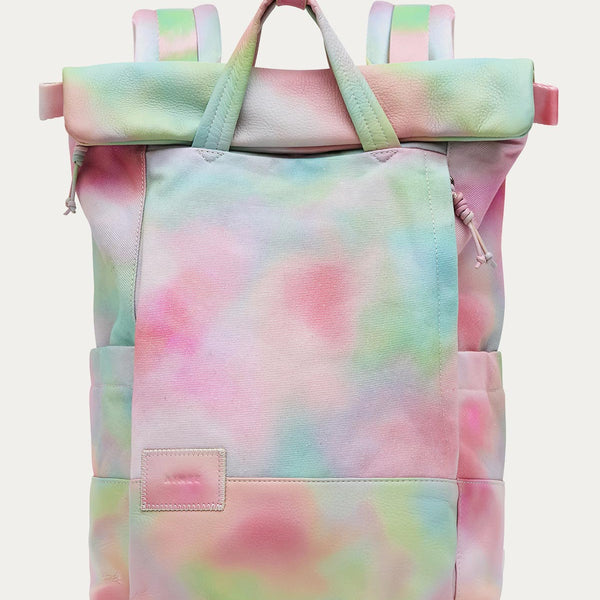 Power Move Leather Laptop Backpack