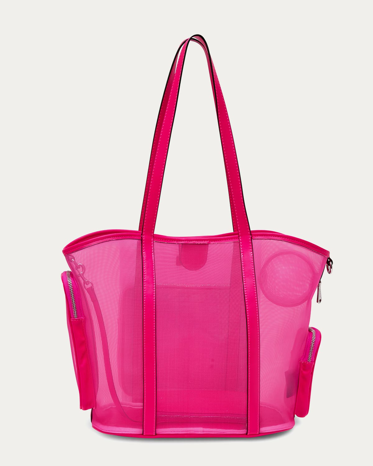 Aimee Kestenberg Skipper Cargo Tote,Hot Pink