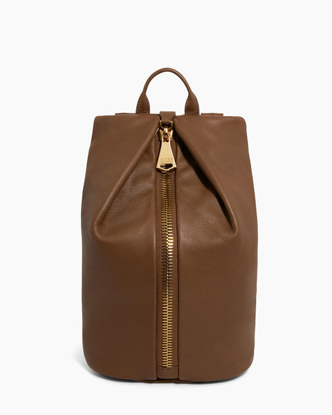 Coffee Tamitha Backpack Designer Leather Handbag For Women