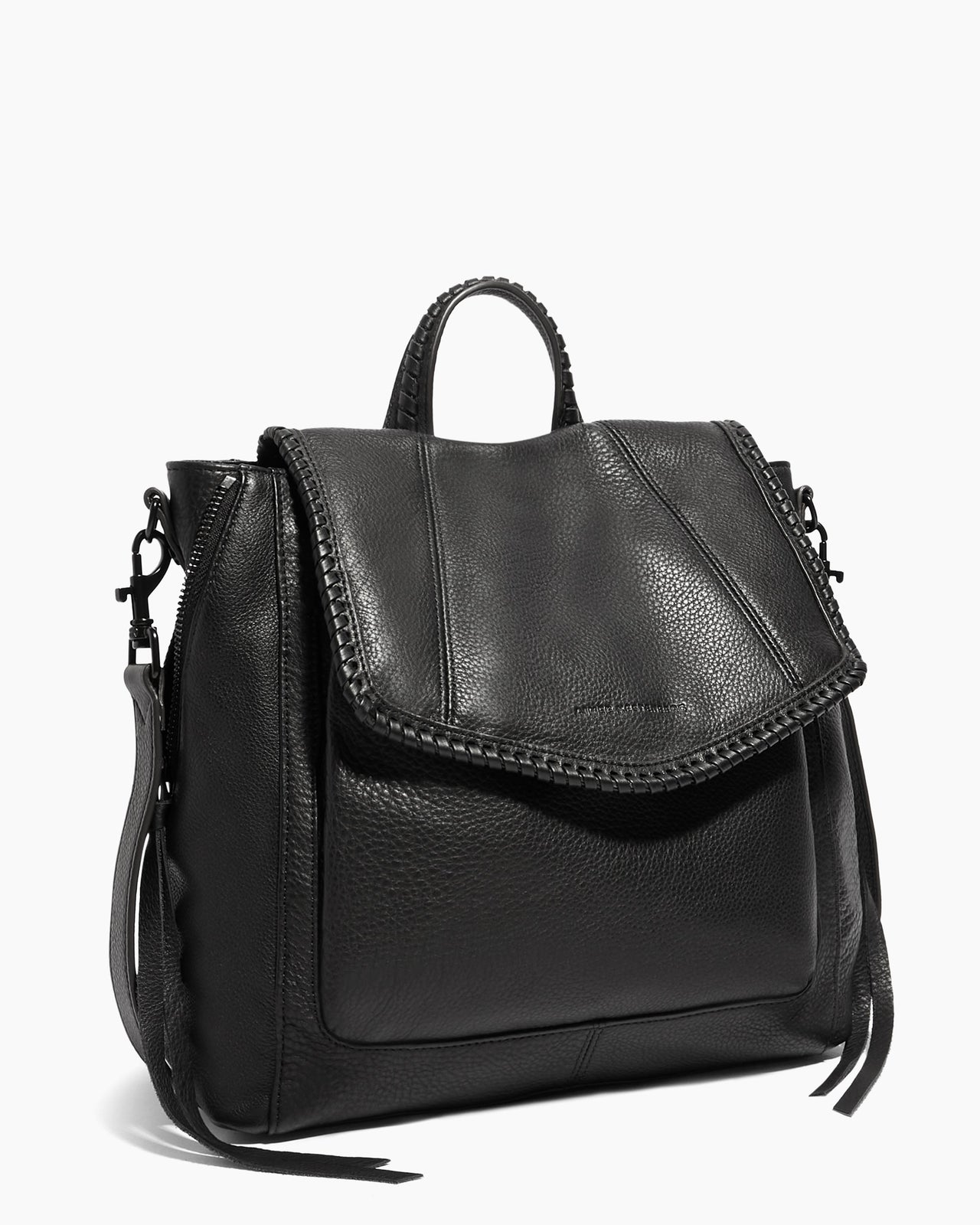 Black All For Love Convertible Backpack Designer Leather Handbag For Women Black All For Love Convertible Backpack Designer Leather Handbag For Women